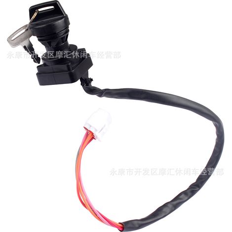 Compatible avec la clé de contacteur d'allumage des Suzuki KingQuad LTA500, LTA700X et LTA750 (1/4)