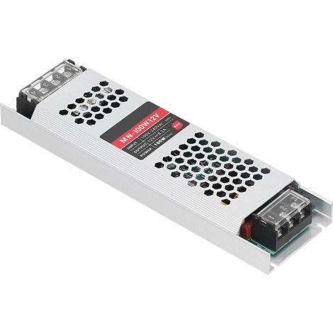 Alimentation LED ultra-mince pour bande longue, transformateur étanche à découpage 100 W CTG (DC12V) (1/5)