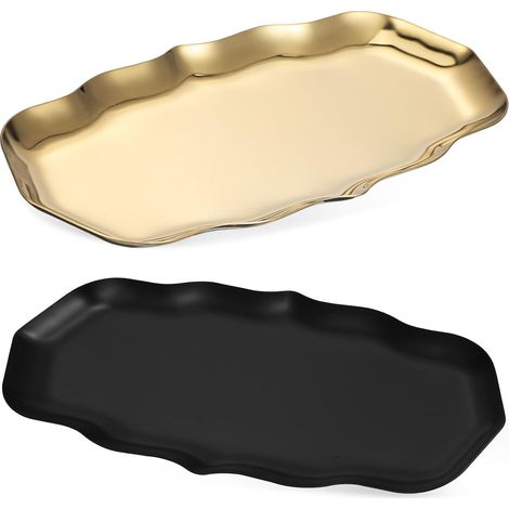 Pieces Metal Jewelry Trays, 430 Stainless Steel (1/5)