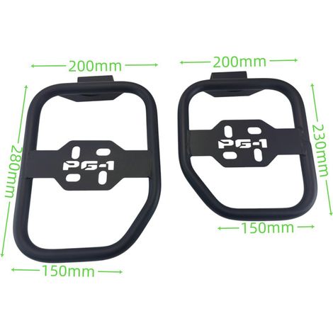 Side case support for YAMAHA PG-1 motorcycle, side luggage rack, tool holder for touring motorcycle