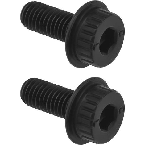 (2.7×1.9×1.9cm)2pcs Boulons de Lame Scie Circulaire N600011 Boulon de Serrage à Vis Compatible avec DeWalt Scie à Onglet DWS716XPS DWS715 DWS779 DWS713 DCS361M1, Noir