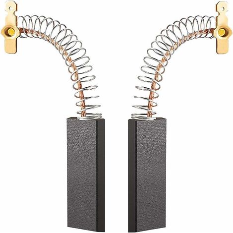 DEESSE SHOP - Balais de charbon pour lave-linge à moteur électrique 12,3 x 4,8 x 35 mm balais de charbon moteur pour Bosch Siemens 39 39S39L série 2 pièces (1/5)