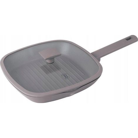 Berlinger Haus Taupe Padella Grill 28 cm Antiaderente