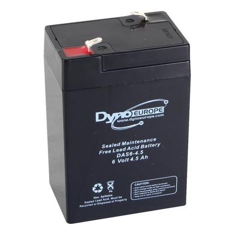 Perel – Batterie pour alarme 6V 4.5Ah – Acide-plomb – Dimensions 70x48x106mm – Protection anti-fuite – Autodécharge réduite