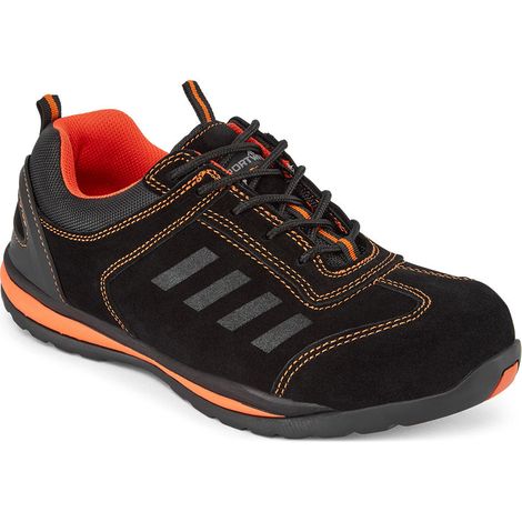 Zapato de seguridad Trainer Lusum S1p Hro Steelite Color: Rojo Talla 38 - Portwest