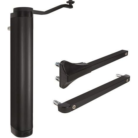 Torschließer VERTICLOSE-2 Alu.elox.schwarz Retrofit Öffnungsw.90/180Grad