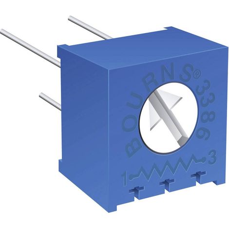 Bourns 3386F-1-103LF 3386F-1-103LF Trimmer lineare 0.5 W 10 kΩ 310 ° 1 pz. (1/4)