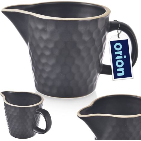 Brocca per il latte in ceramica, brocca, salsa nera, TEA TIME 100ml ORION 155303 (1/5)