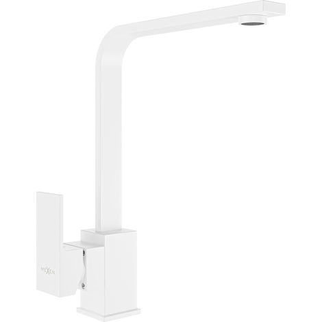 Mexen Rita robinet de cuisine, Blanc - 670300-20 (1/2)