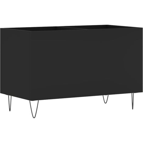 Maison Exclusive - Mobile Porta DiscNero 74,5x38x48 cm in Legno Multistrato