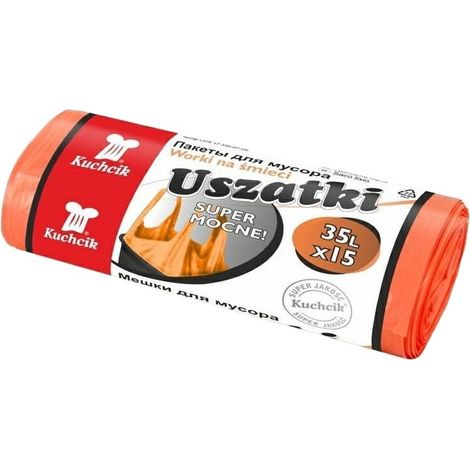 Sacchi per spazzatura Kuchcik Uszatki 35L 15 pezzi (1/2)