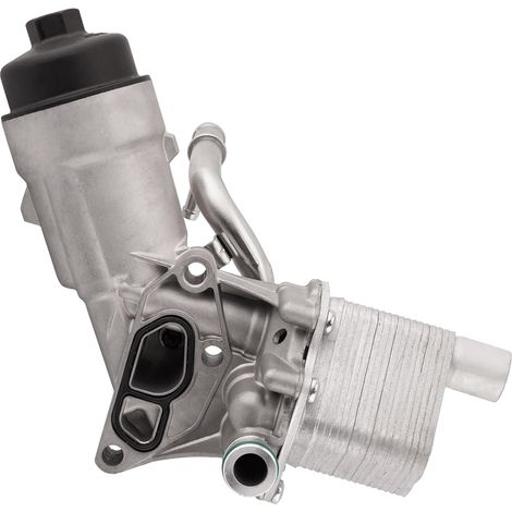 Adaptador de filtro de enfriador de aceite de motor con juntas mejoradas para Vauxhall Adam Zafira Astra Corsa 1.4 Turbo 2011-2021 para 55566784 650039 88179-91400 (1/5)