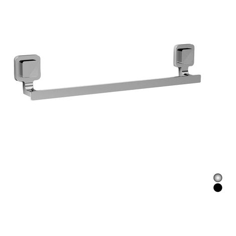 PORTASALVIETTE ASTA QUADRA KARA- Cromo cm 30- KOEMO- pezzi 1