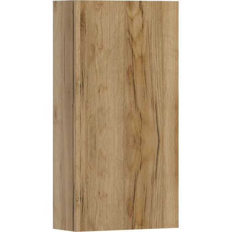 Armoire suspendue EVA 40 au-dessus de Geberit, chêne artisanal doré (1/4)