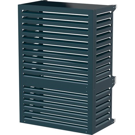 Copri Condizionatore 105x150x65 cm in Alluminio a Parete Big Blade VL Antracite (1/2)