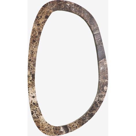 Miroir mural irrégulier en pierre naturelle Urkiz SKLUM 65 x 105 cm (1/5)