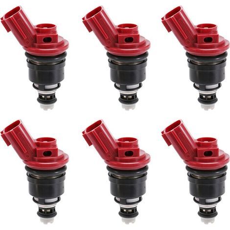 Nouveau Buse D'Injecteur de Carburant 6 PièCes 16600-96E01 pour Altima Sentra Maxima Q45 J30 G20 1991-2001 (1/2)