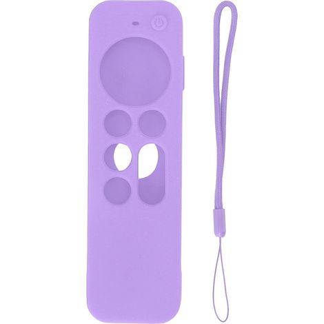 Étui en silicone anti-poussière et anti-chute intégral pour télécommande iOS TV 4K 6e génération (2021) (1/5)