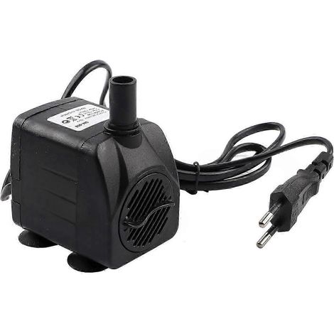 Pompe à eau submersible ultra silencieuse 1000 l/min 15 W pour aquarium, bassin, fontaine, prise européenne (1/4)