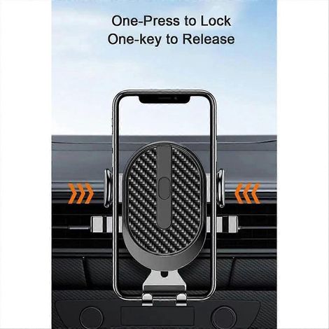 Support universel à ventouse pour téléphone de voiture, fixation à 360° sur pare-brise et tableau de bord, compatible avec les smartphones de 4 à 7 pouces. (1/5)