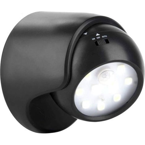 AIMOONSA Wireless LED Floodlight - Compact - 3-Mode Motion Sensor - 9 LEDs - 360° Adjustable (1/3)