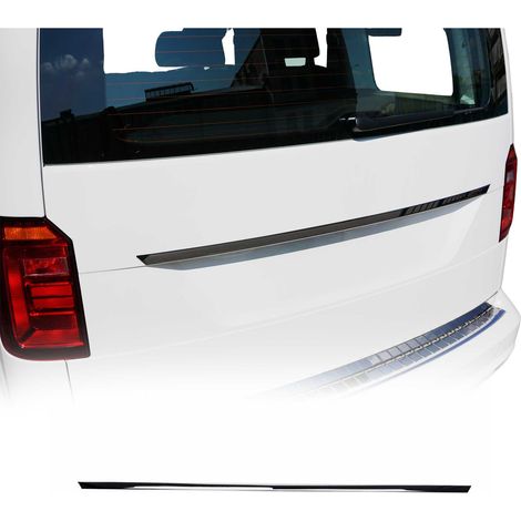 Poignée de Coffre Arrière pour VW Caddy IV 2015-2020 acier inox foncé (1/5)