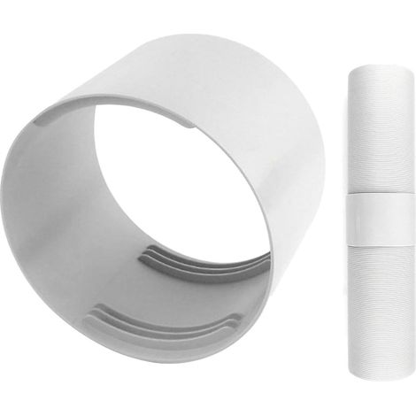 Adattatore per tubo flessibile da 150 mm per condizionatore portatile, connettore per tubo di scarico per condizionatore, raccordo di prolunga per tubo flessibile per condizionatori portatili (1/5)