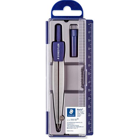 Comp谩s escolar Staedtler con estuche de plomo (1/4)