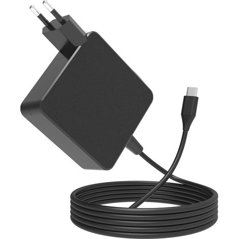 Chargeur 65W USB C Ordinateur Portable pour PC Chargeur pour Chromebook, EliteBook x360, Thinkpad, Matebook, Universel USB C Laptop Charger (1/5)