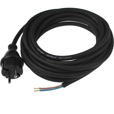 1 Cordon d'alimentation, H07RN-F, 230V 16A, IP44, Chantier (1/5)