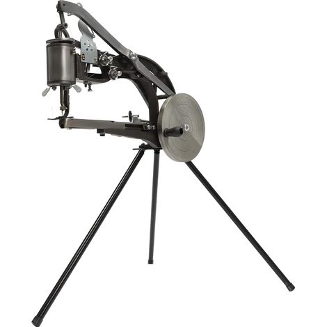 Schuhreparaturmaschine Manuell Schuhmacher Metall Sattle Spezial Nähmaschine Handnähmaschine 360° StäBe HandnäHmaschine Schuhmacher Ledernähmaschine für Reparatur Schuhe reparieren, Gummischuhe (1/5)