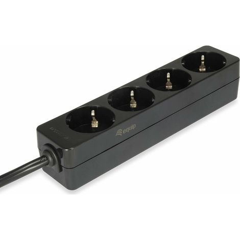 333281 base múltiple 1,1 m 4 salidas AC Negro (1/3)