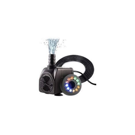 Bardusch-Pompe bassin extérieur 750 L/h / 15 W – silencieuse – jardin/fontaine/rocaille – sans buse