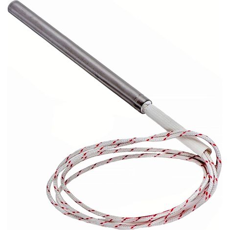 Bougie d'Allumage pour Poêle à Granulés - Résistance 300W 220V - 180mm x 10mm - Chauffage Rapide - Remplacement Facile - Compatible Poêle Pellets (1/4)