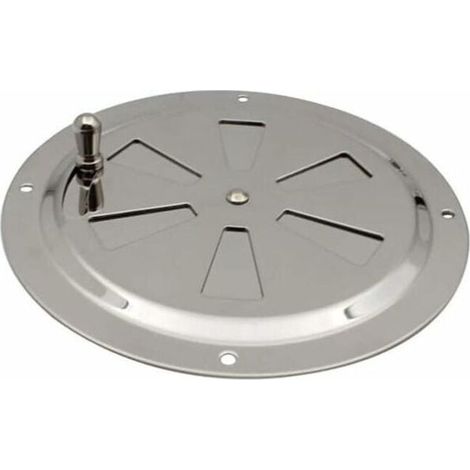 1 pièce Grille de ventilation, acier inoxydable 316, réglable, diamètre 125mm, pour maison, camping-car, yacht (1/5)