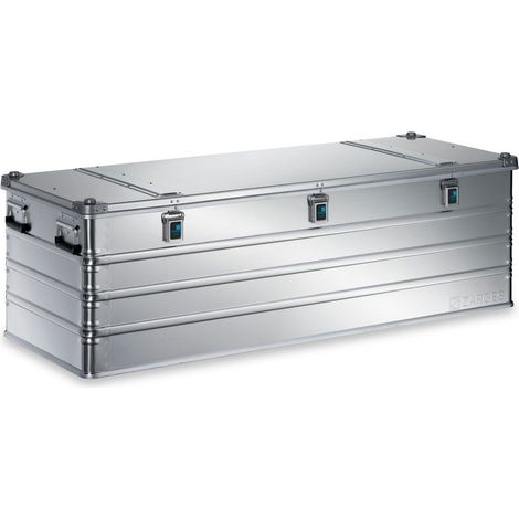 Aluminiumbox L1600xB600xH495mm 396l m.Klappverschluss u.Alu-Stapelecken ZARGES (1/5)