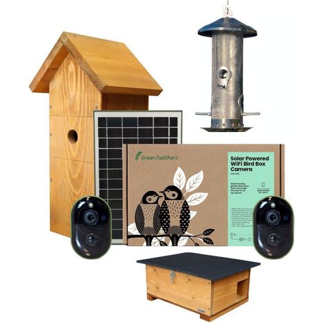 Solar Powered WiFi Camera Bird and Hedgehog Rewilding Pack