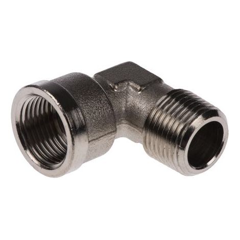 Raccord hydraulique coudé Legris, R 3/8 Mâle G 3/8 Femelle, 60 bars Bars ( Prix pour Paquet de 3 )