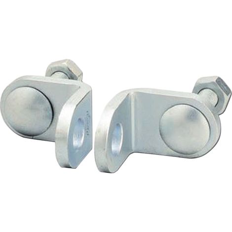 OCCHIOLO PORTALUCCHETTO fisso - foro Ø 14 mm- 6 coppia - CORBIN