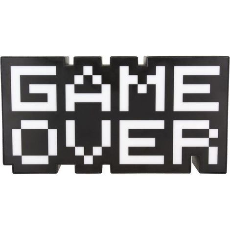 Lampada LED al neon "Game Over", scritta retrò, regalo 8-BIT (1/4)