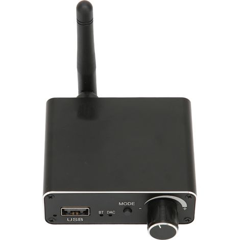 D18 Bluetooth Digital-Analog-Wandler mit Bluetooth-Empfänger, kompatibel mit USB-Flash-Laufwerk-Wiedergabe und Lautstärkeregelung. (1/5)