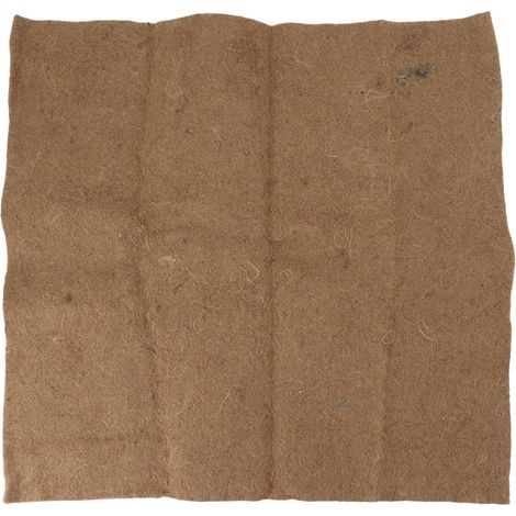 Couverture de vers, tapis en Fiber de Jute, entièrement naturelle, dégradable, pour tasses à Compost, botes à Compost (1/5)