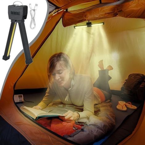 KLVGTIFS PU -Light De Lampe De Gym, Gym Lamp For Posing, Lampe De Poche À LED Magnétique Portable, Le Feu De Travail Pliant À 180 Degrés Avec Crochet (1/3)