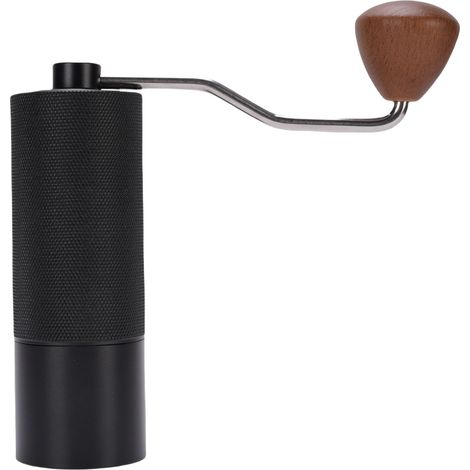 Molino da Caffè Manuale – Macinino a Coni in Acciaio Inox, Capacità 25g, Doppio Cuscinetto – Design Elegante in Legno e Metallo – Ideale per Espresso, Filtro e Ufficio (1/5)