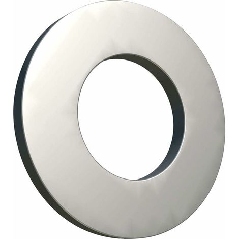 100 arandelas planas de acero de aleación galvanizado (tamaños: M8), arandelas planas para sellado de tornillos, anillos de sellado (8 mm x 16 mm), (1/5)