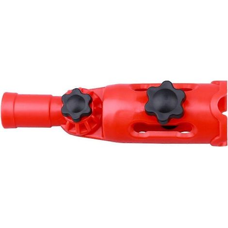 Rallonge multi-angles pour pinceaux, support de fixation pour pinceau, rouleau, poignée sécurisée, tête rotative (1/5)