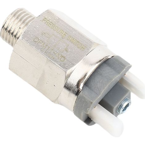 Pressostat air réglable normalement ouvert QPM11-NO G1/4 IP54 AC220V 48V AC/DC (1/5)