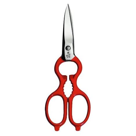ZWILLING Ciseaux multi-usages, Ciseaux universels, Longueur : 20 cm, Acier inoxydable spécial, Argent/Rouge, Aide de cuisine de