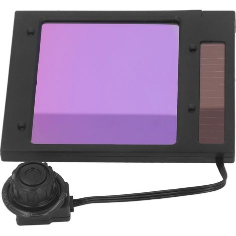 Remplacement de la lentille du masque de soudage, couvercle de protection automatique pour filtre optique, outil à grand champ de vision