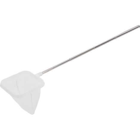 Épuisette à crevettes d'aquarium, mailles fines, manche extensible, en plastique, pour écumer les œufs de crevettes, artémias et de poissons. (1/5)